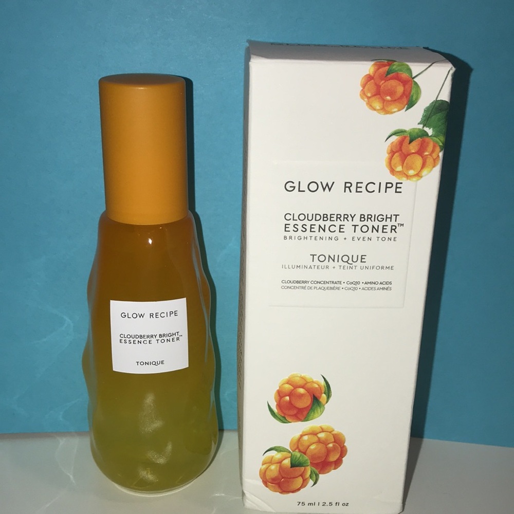Glow Recipe Cloudberry Bright Essence Toner 2.5oz NEW